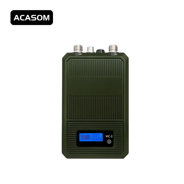 ACASOM 2.4GHz/3.5GHz 10W 无人机信号屏蔽干扰器 VIC-2