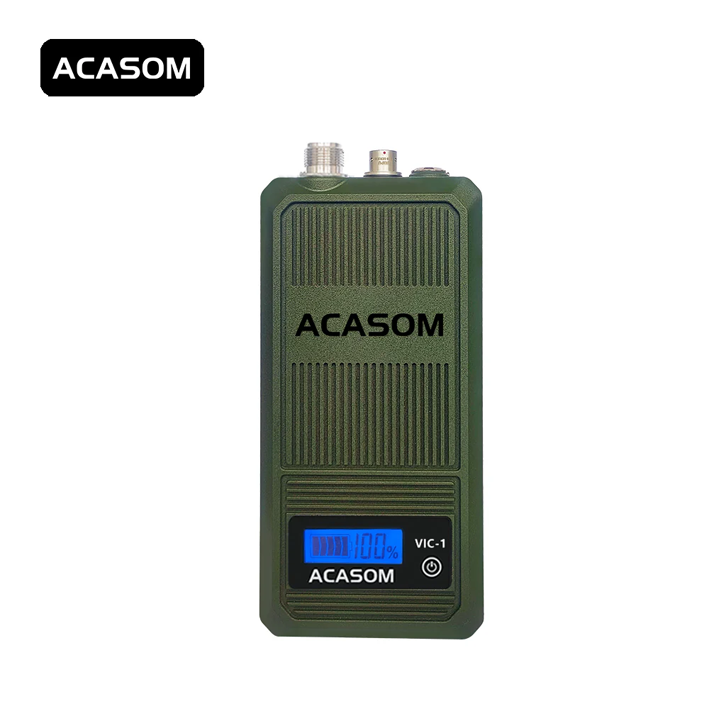 ACASOM 2100MHz-2300MHz 10W 便携式 FPV 无人机干扰器 VIC-1