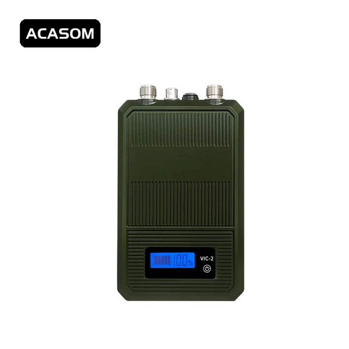 ACASOM 200MHz-400MHz 50W 高频便携式无人机干扰器 VIC-2