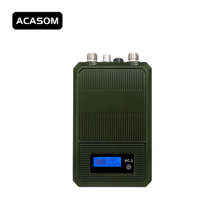 ACASOM 2.4GHz/3.5GHz 40W 无人机信号屏蔽干扰器 VIC-2