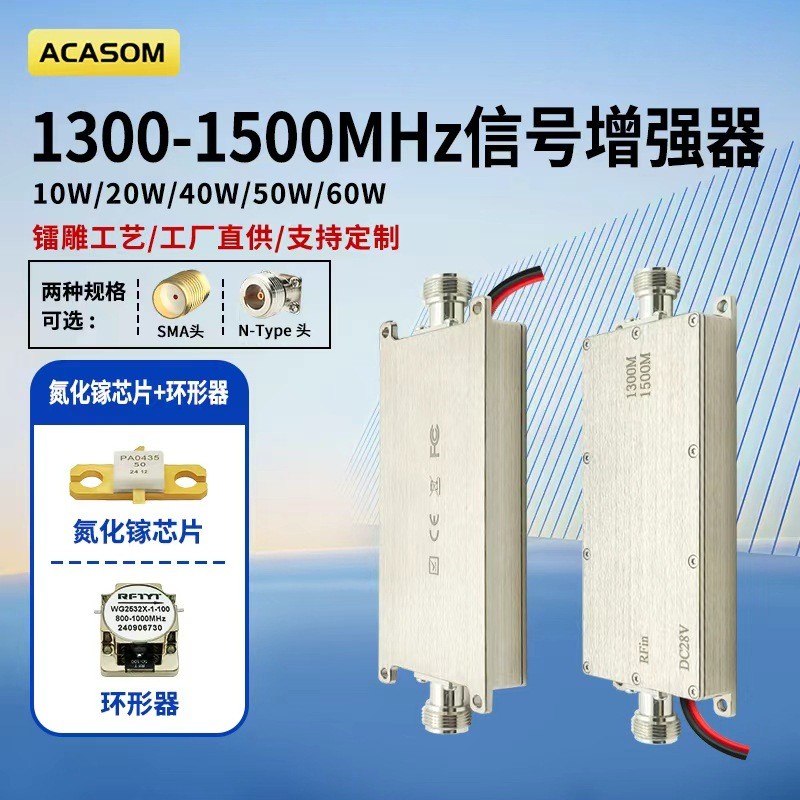 ACASOM1.3-1.5GHz单向信号放大器模块带环形器单入单出信号增强器