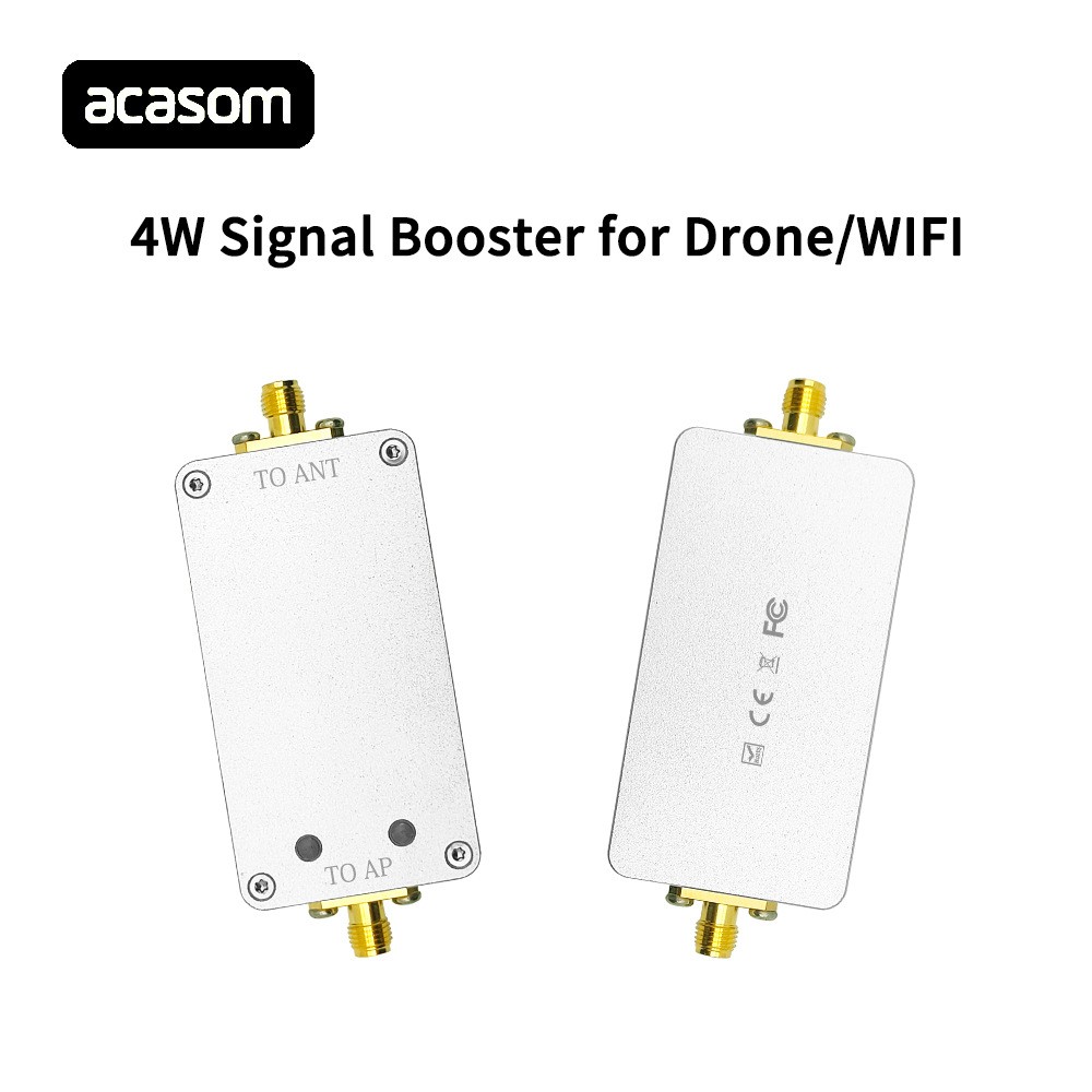 ACASOM5.2GHz信号放大器4W信号增强放大器WIFI信号放大器现货