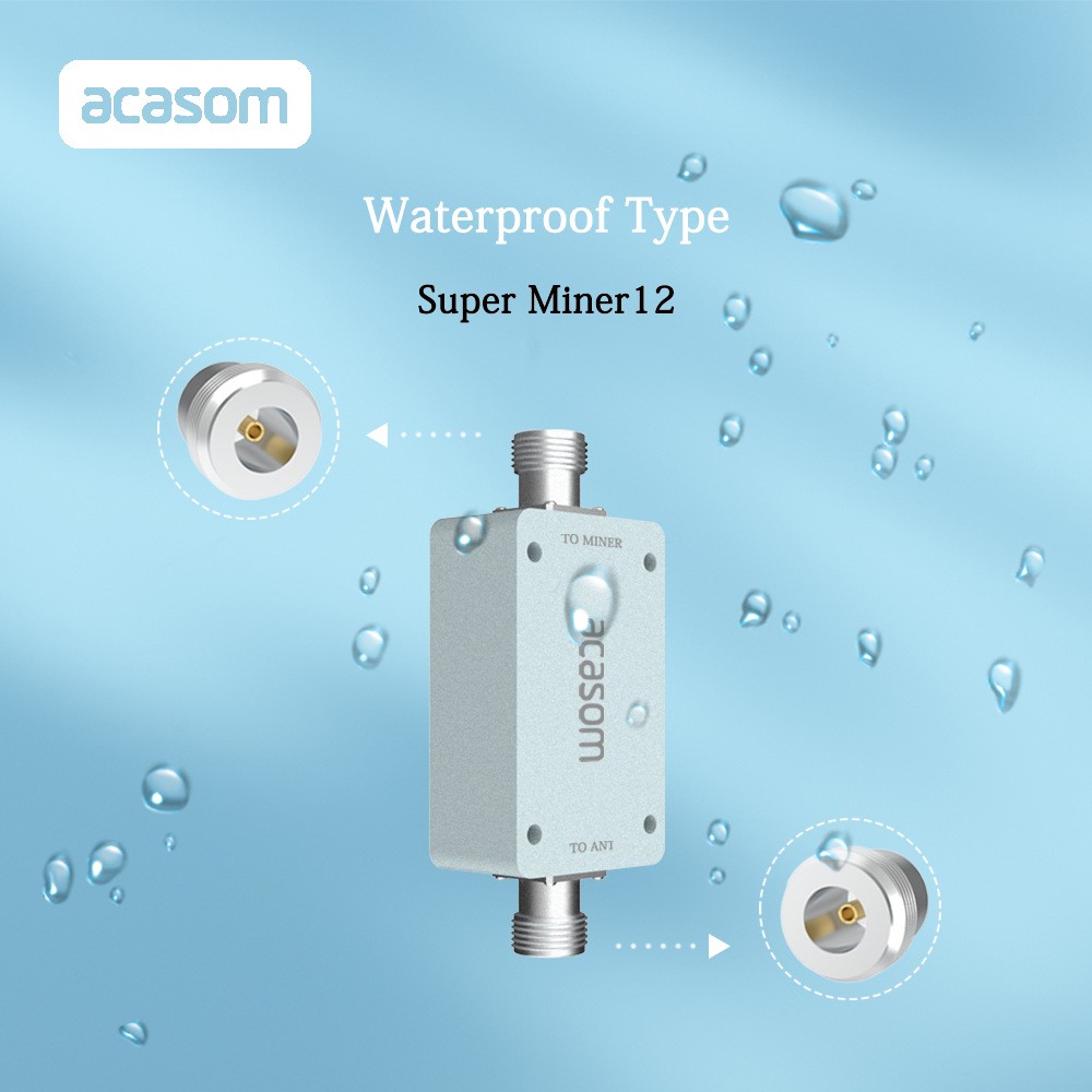ACASOM915MHz户外防水滤波器工矿放大器氦气信号延长器现货