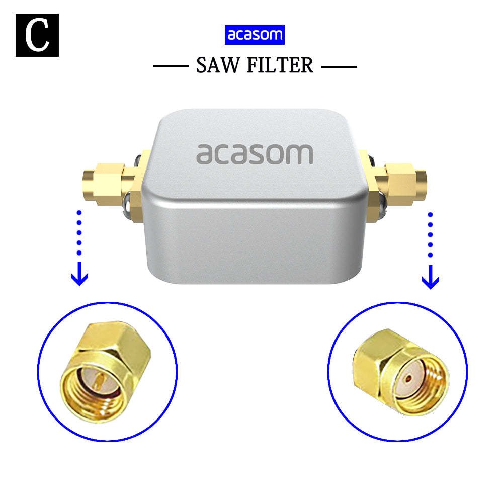 ACASOM915兆赫 SAW滤波器氦气网络放大器滤波器 902兆赫928兆赫