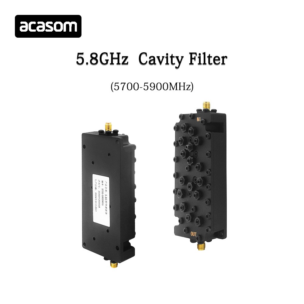 ACASOM5.8腔体滤波器手机信号频率超高隔离槽式滤波器现货出售