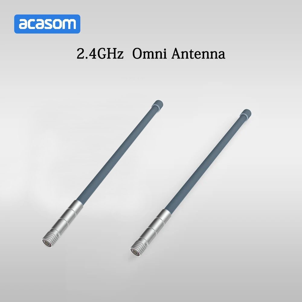 ACASOM10W全向天线室外基站高增益玻璃纤维防水天线N型公头