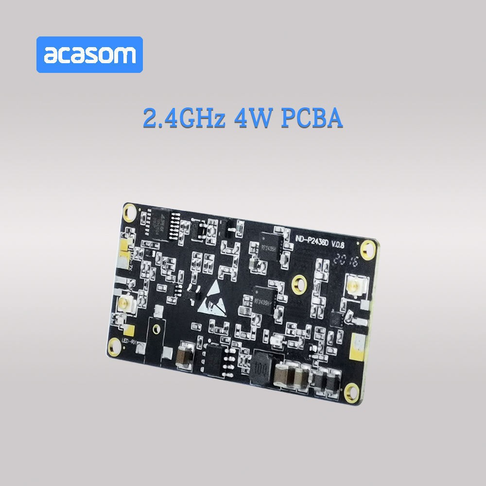 ACASOM 2.4G 4W PCBA信号增强器配件天线范围扩展器信号放大器现货